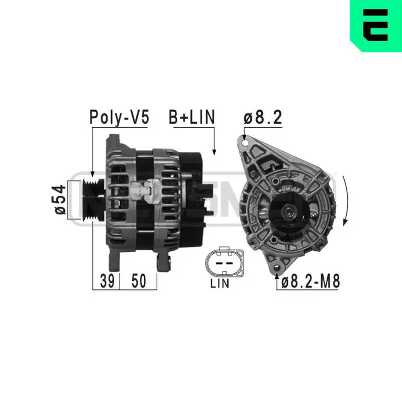 Handler.Part Alternator ERA 209033 1