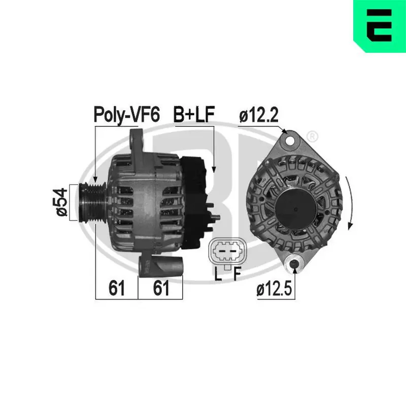 Handler.Part Alternator ERA 209138 1