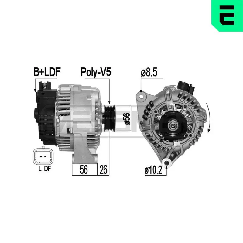 Handler.Part Alternator ERA 209160 1