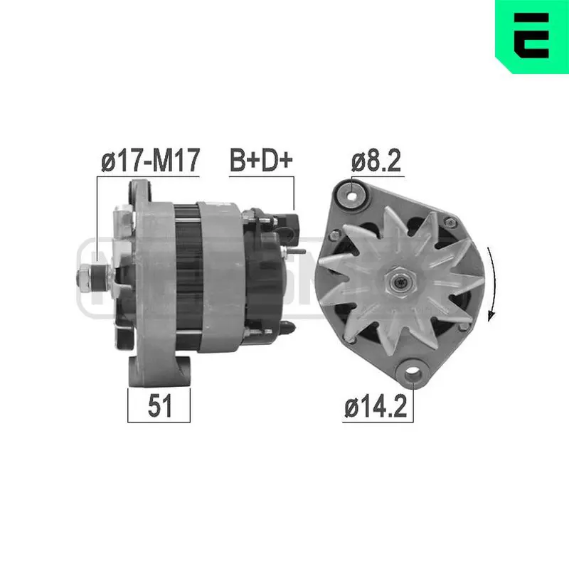 Handler.Part Alternator ERA 209163 1