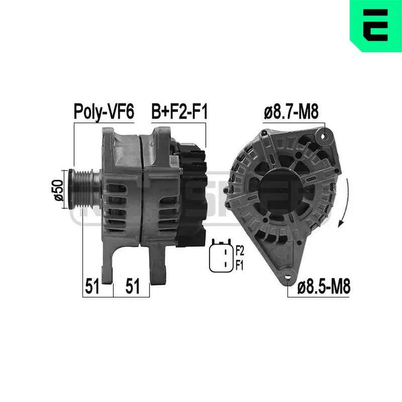 Handler.Part Alternator ERA 209167 1