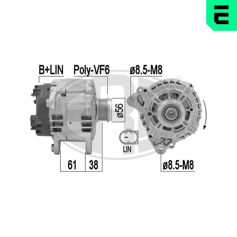 Handler.Part Alternator ERA 209195 1