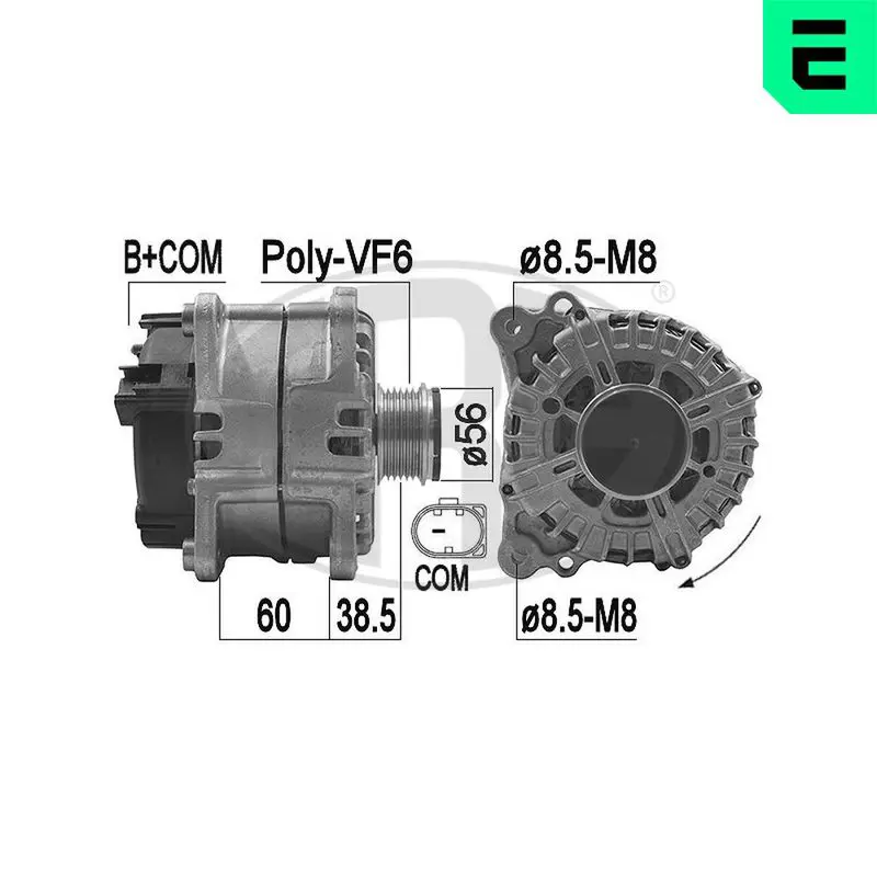 Handler.Part Alternator ERA 209201 1