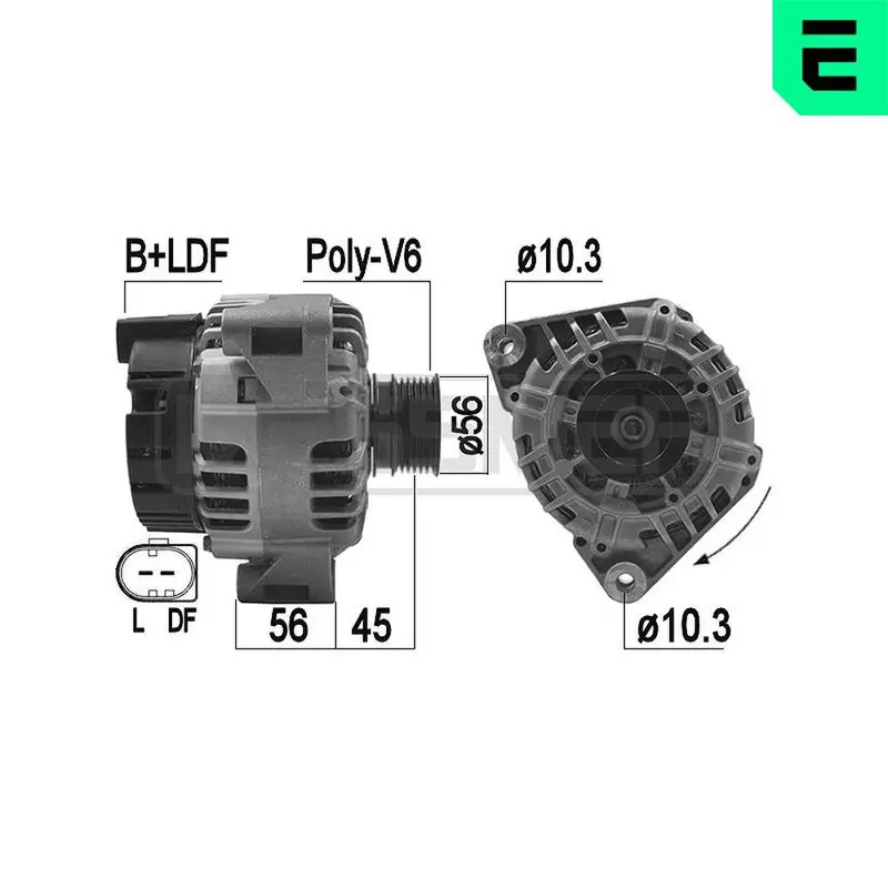 Handler.Part Alternator ERA 209213 1