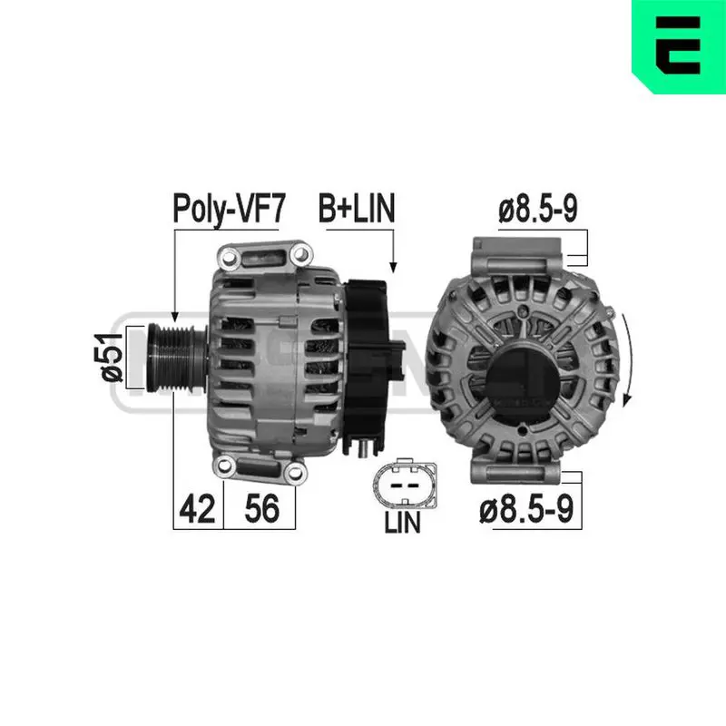 Handler.Part Alternator ERA 209238 1