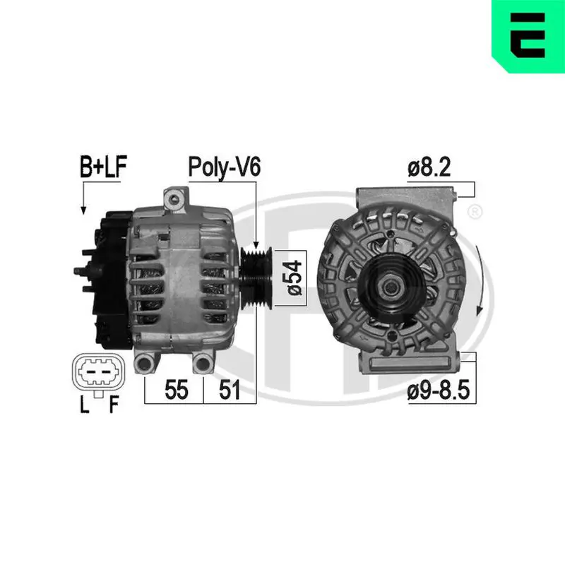 Handler.Part Alternator ERA 209241 1