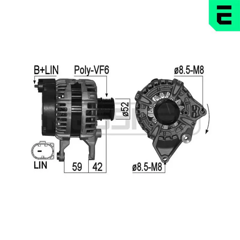 Handler.Part Alternator ERA 209257 1