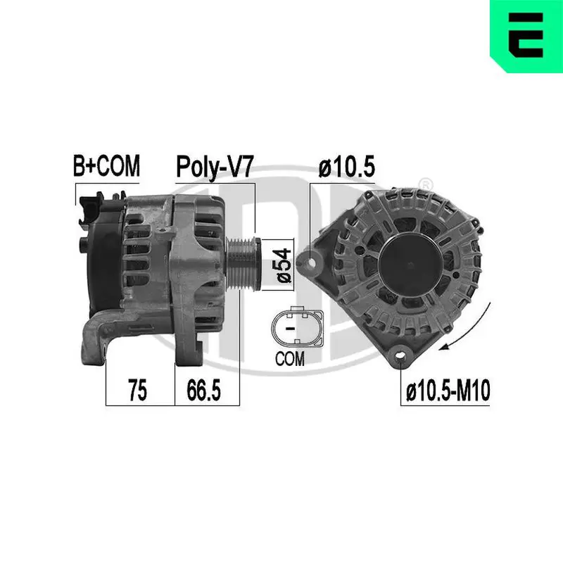 Handler.Part Alternator ERA 209272 1