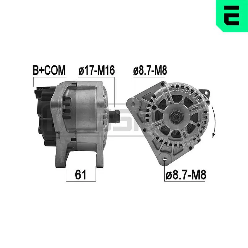 Handler.Part Alternator ERA 209274 1