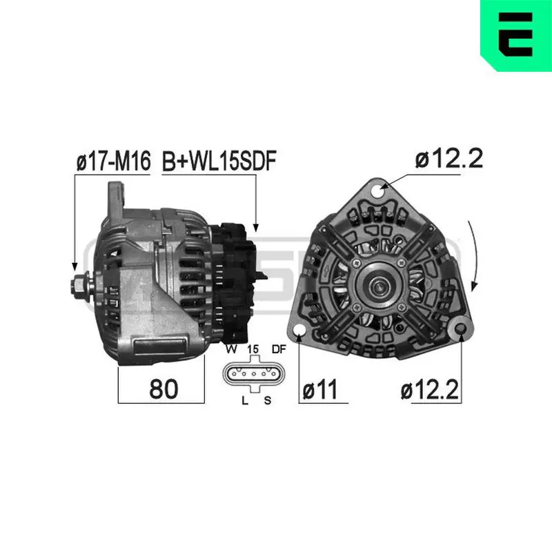 Handler.Part Alternator ERA 209309 1