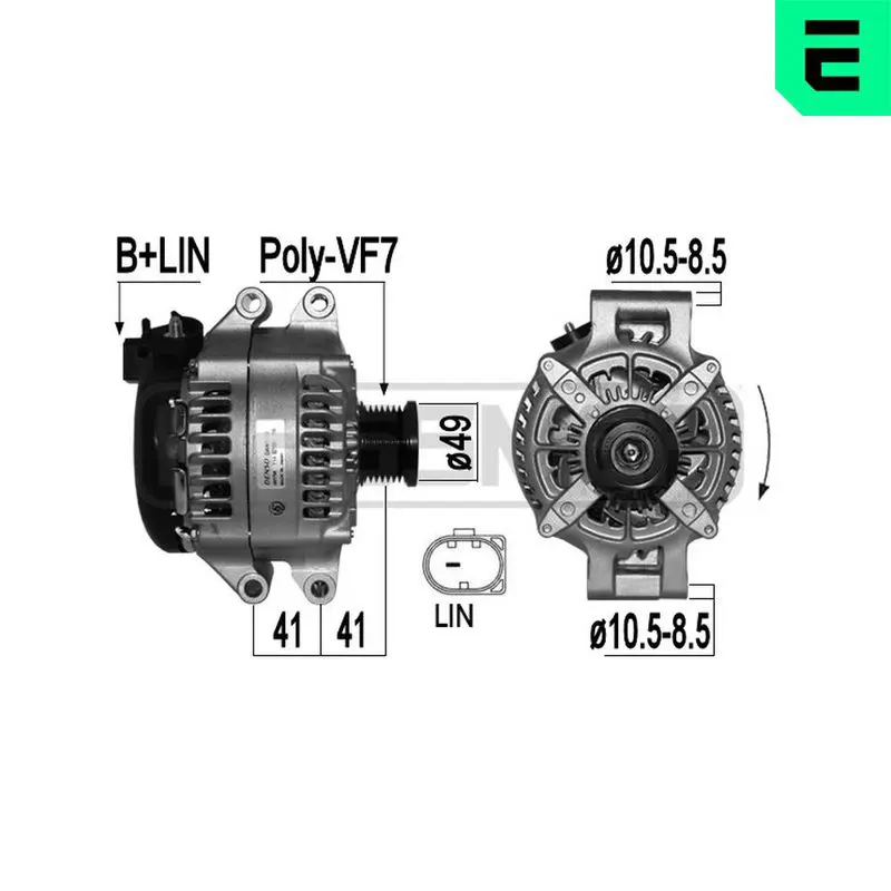 Handler.Part Alternator ERA 209452 1