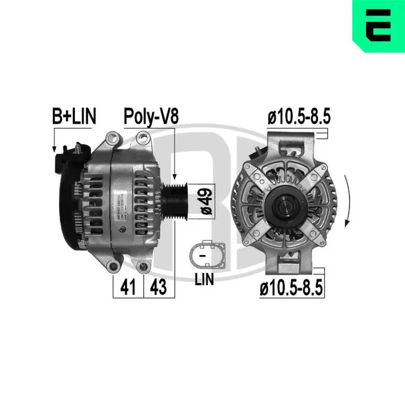 Handler.Part Alternator ERA 209453 1