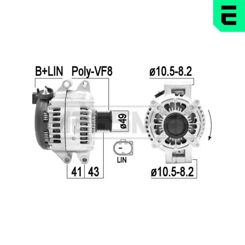 Handler.Part Alternator ERA 209454 1