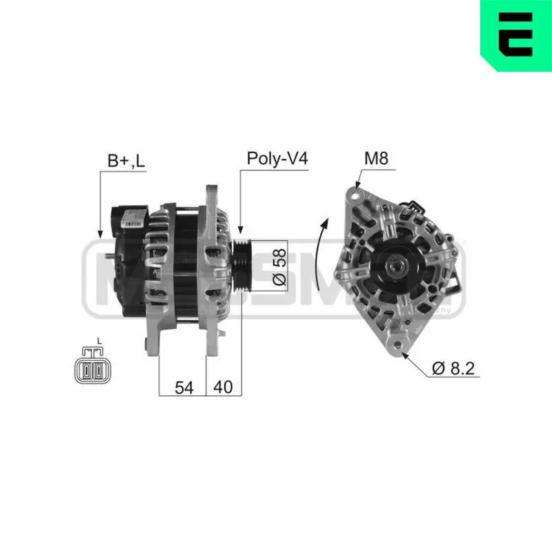 Handler.Part Alternator ERA 210022 1