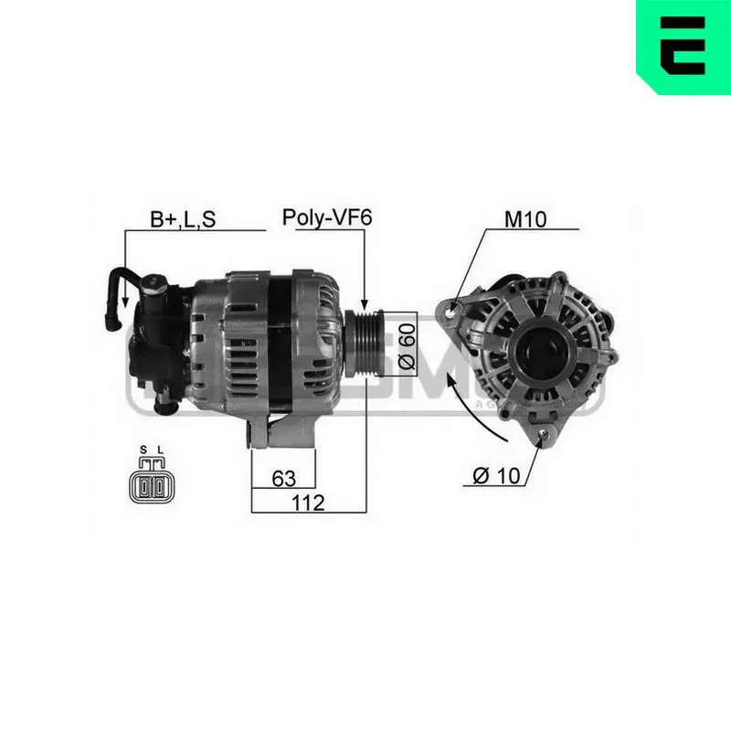 Handler.Part Alternator ERA 210024 1