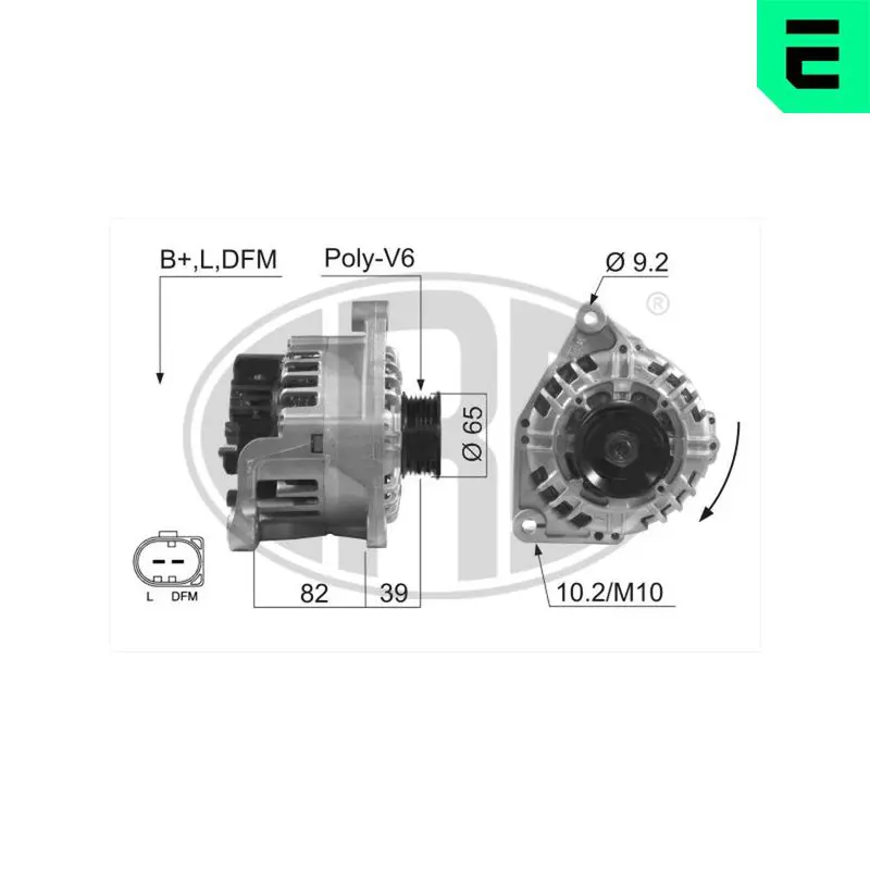 Handler.Part Alternator ERA 210076 1