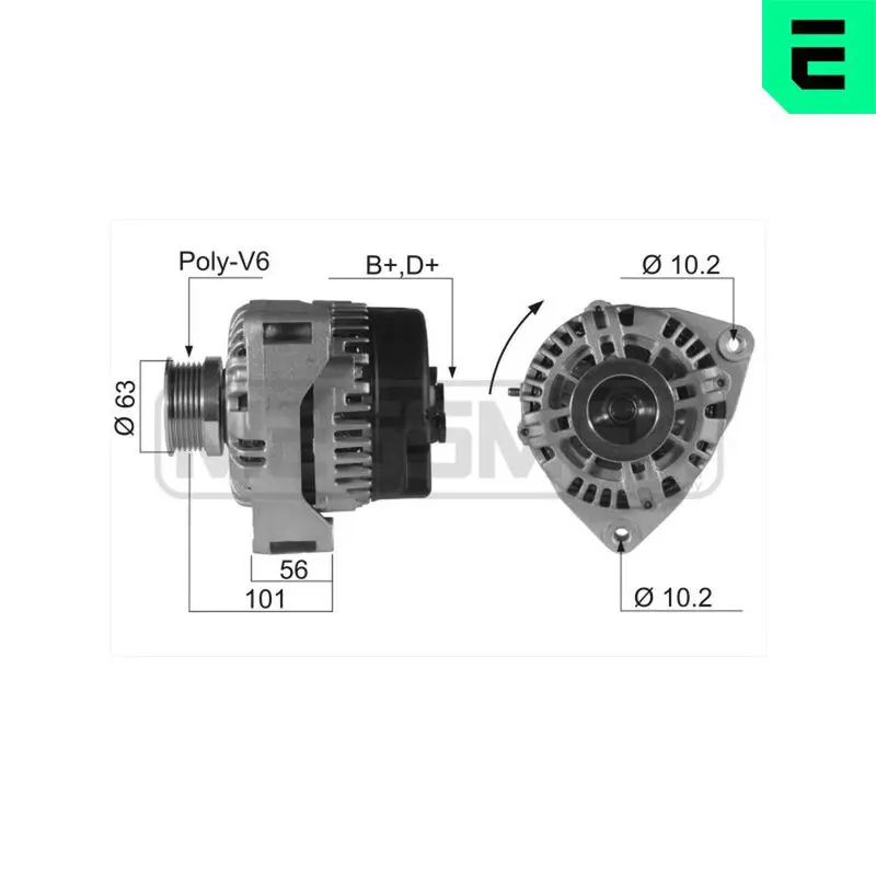 Handler.Part Alternator ERA 210229 1