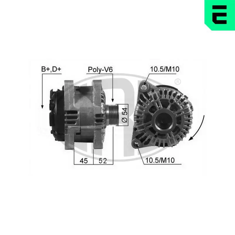 Handler.Part Alternator ERA 210234 1