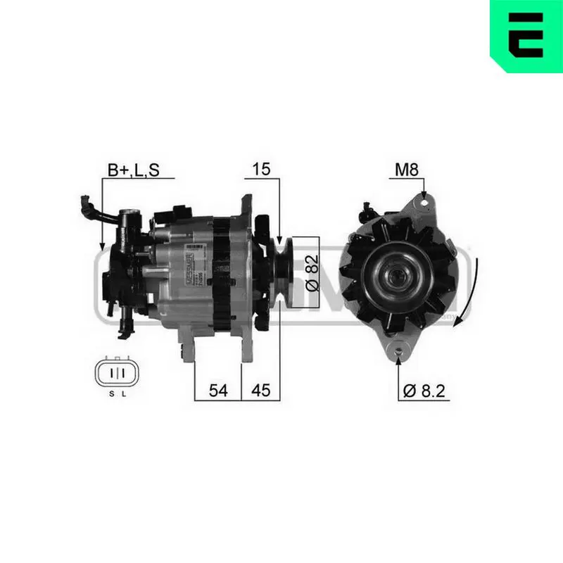 Handler.Part Alternator ERA 210255 1