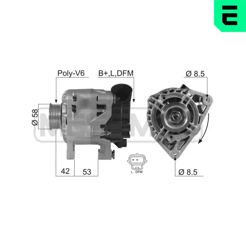 Handler.Part Alternator ERA 210270 1