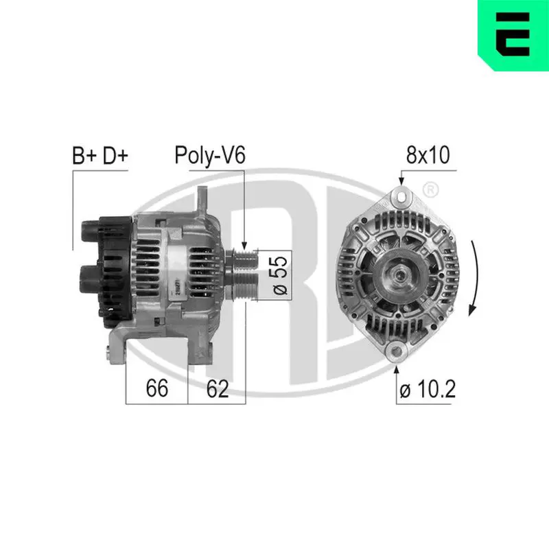 Handler.Part Alternator ERA 210271 1