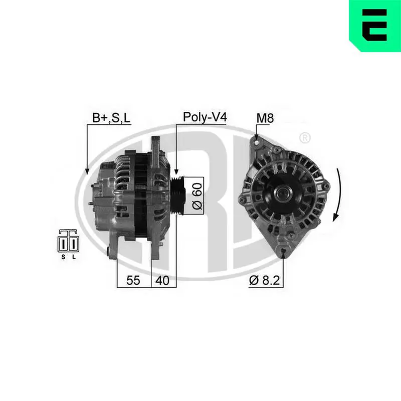 Handler.Part Alternator ERA 210282 1