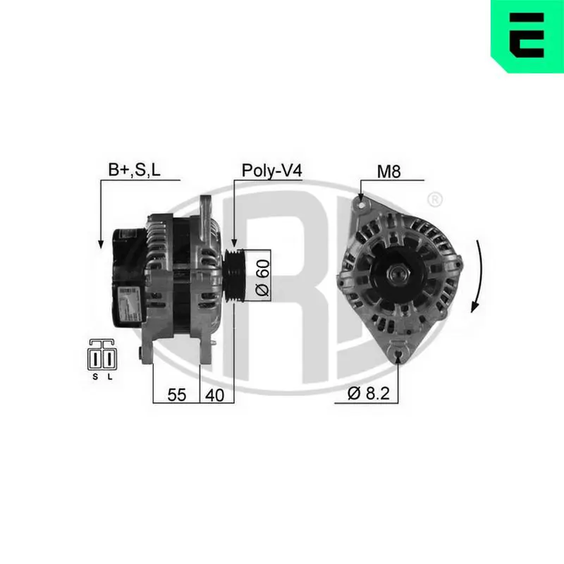 Handler.Part Alternator ERA 210283 1