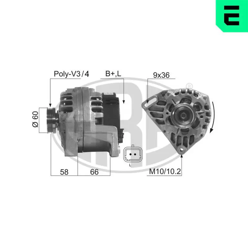 Handler.Part Alternator ERA 210286 1