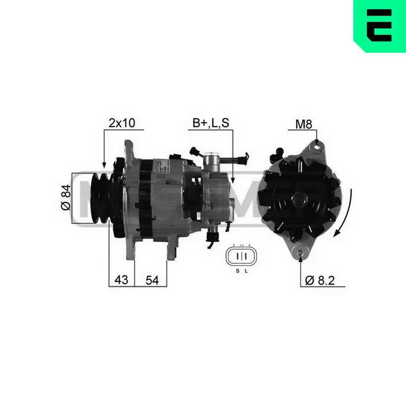 Handler.Part Alternator ERA 210334 1