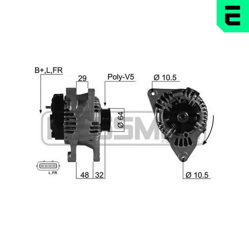 Handler.Part Alternator ERA 210377 1