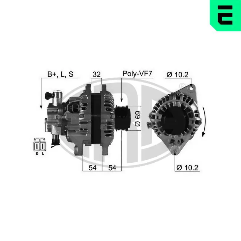 Handler.Part Alternator ERA 210381 1