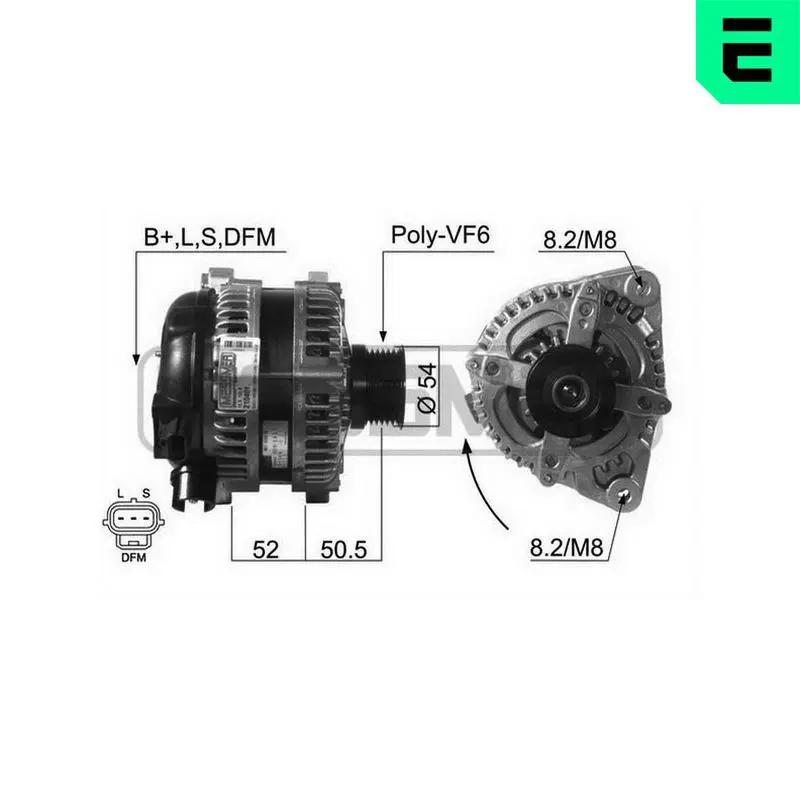 Handler.Part Alternator ERA 210401 1