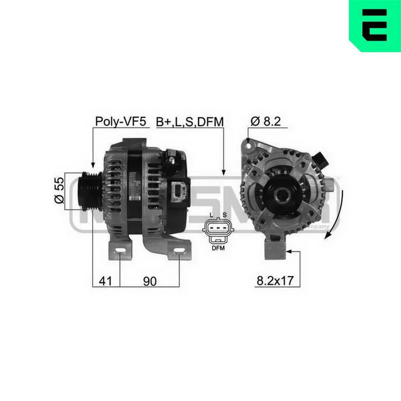 Handler.Part Alternator ERA 210403 1