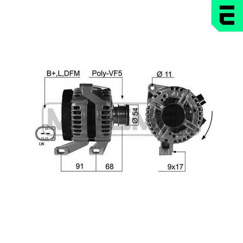 Handler.Part Alternator ERA 210424 1