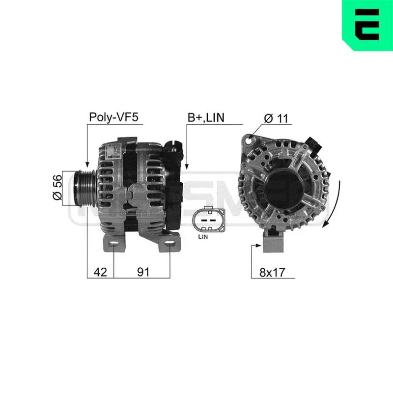 Handler.Part Alternator ERA 210440 1