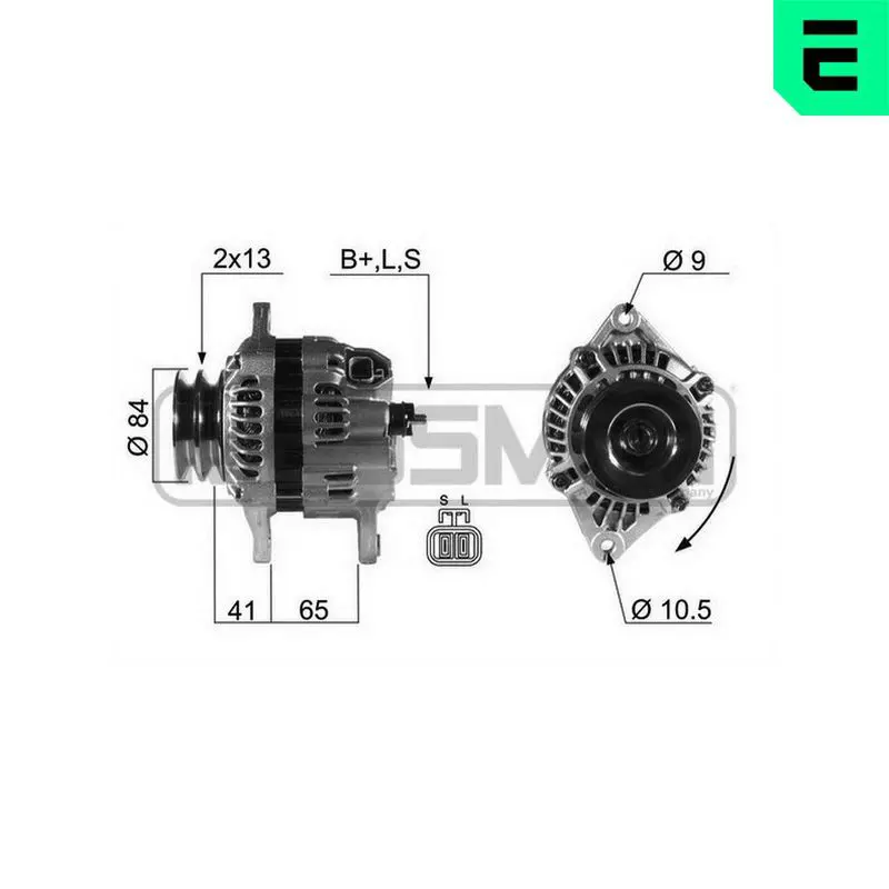 Handler.Part Alternator ERA 210450 1