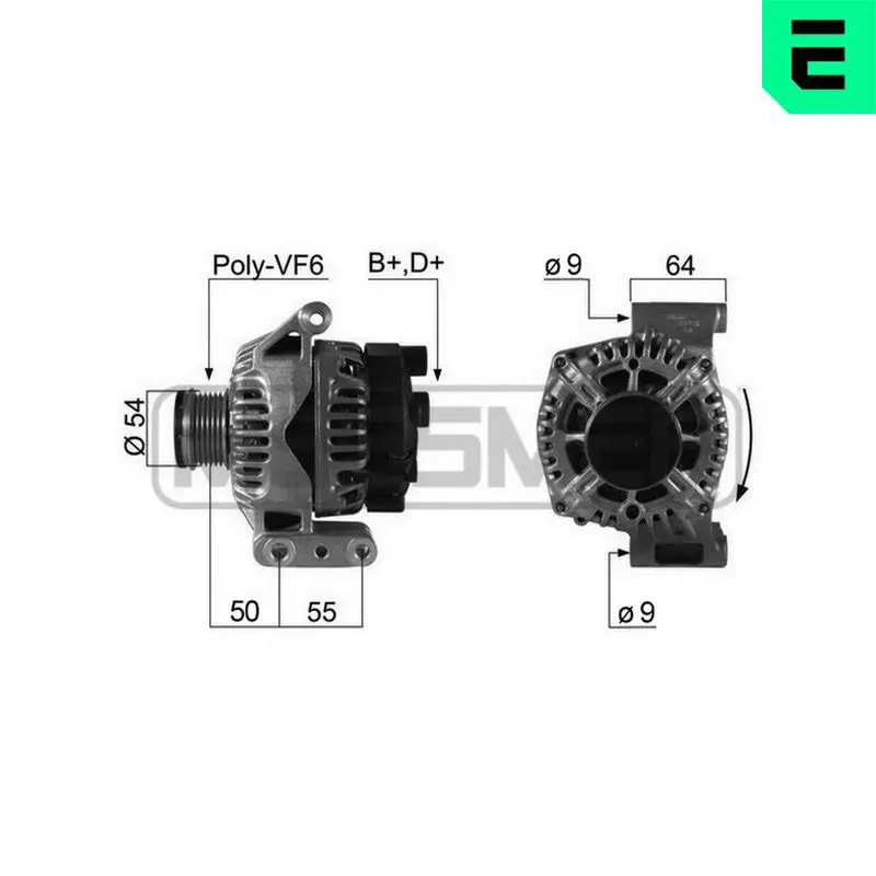 Handler.Part Alternator ERA 210465 1