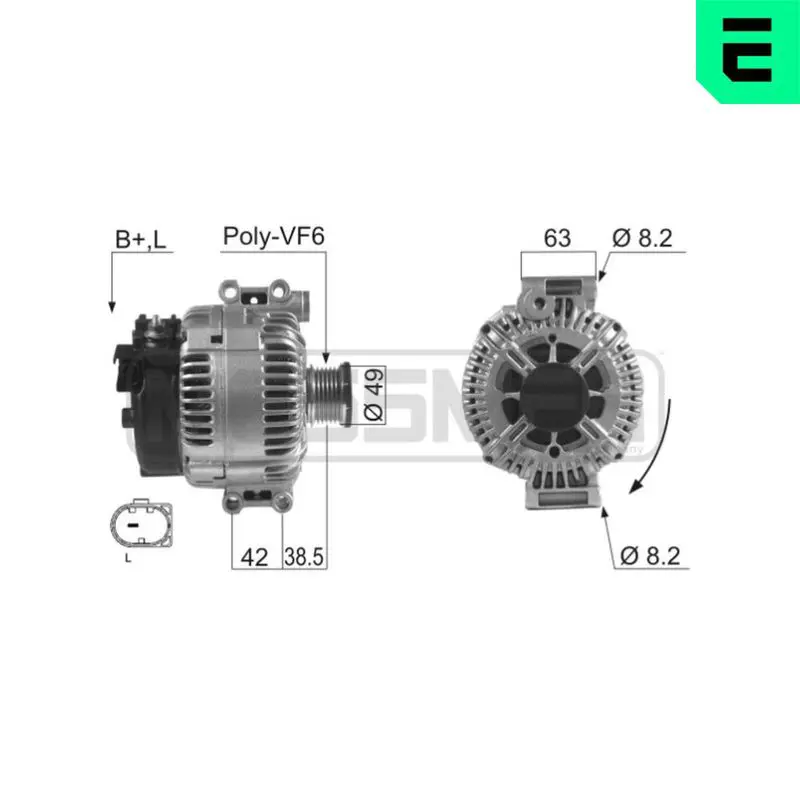 Handler.Part Alternator ERA 210476 1