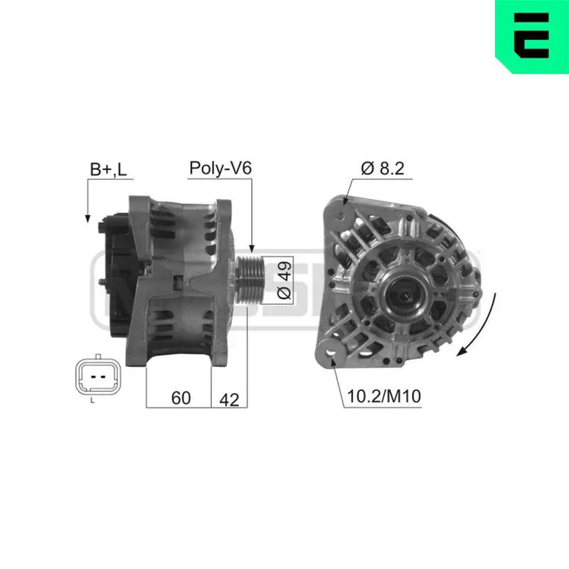 Handler.Part Alternator ERA 210480 1