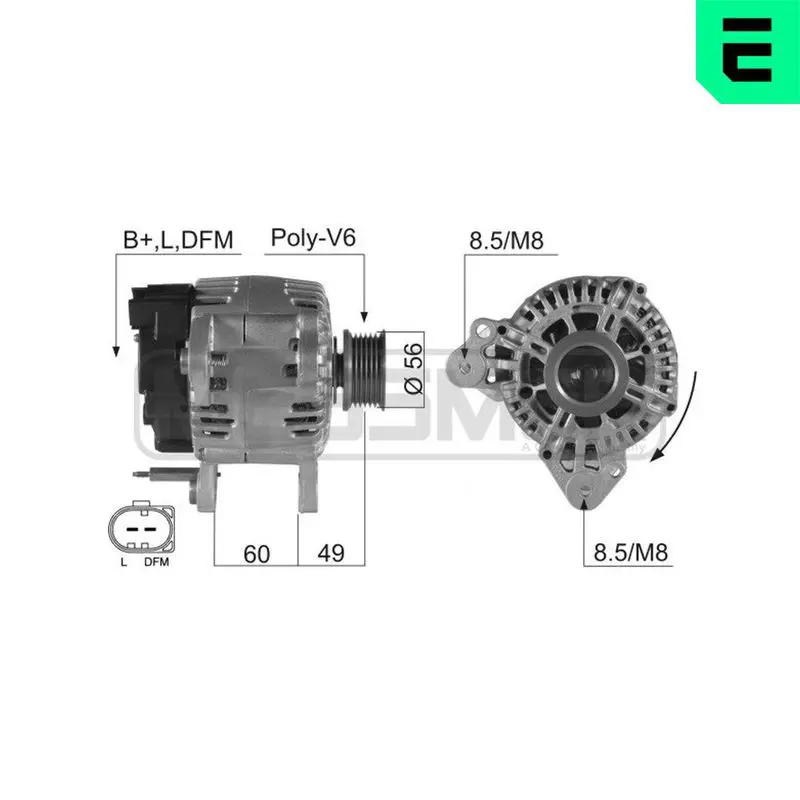 Handler.Part Alternator ERA 210496 1