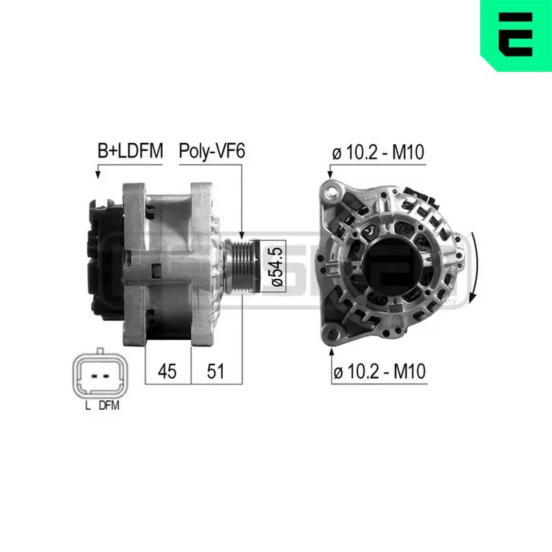 Handler.Part Alternator ERA 210501 1