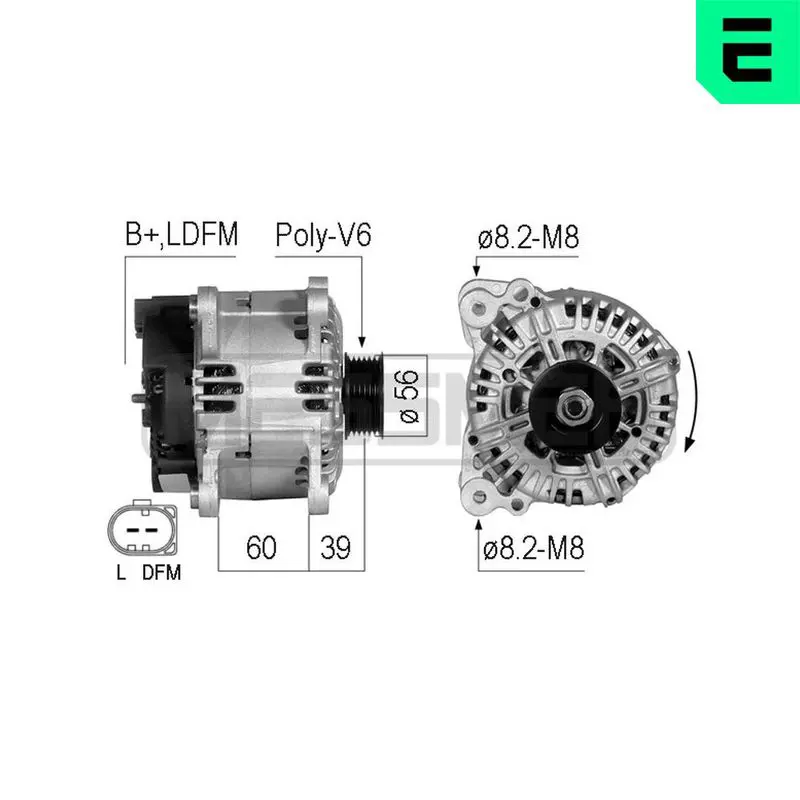 Handler.Part Alternator ERA 210502 1