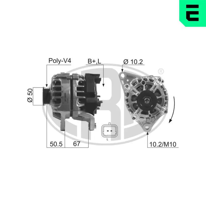 Handler.Part Alternator ERA 210516 1