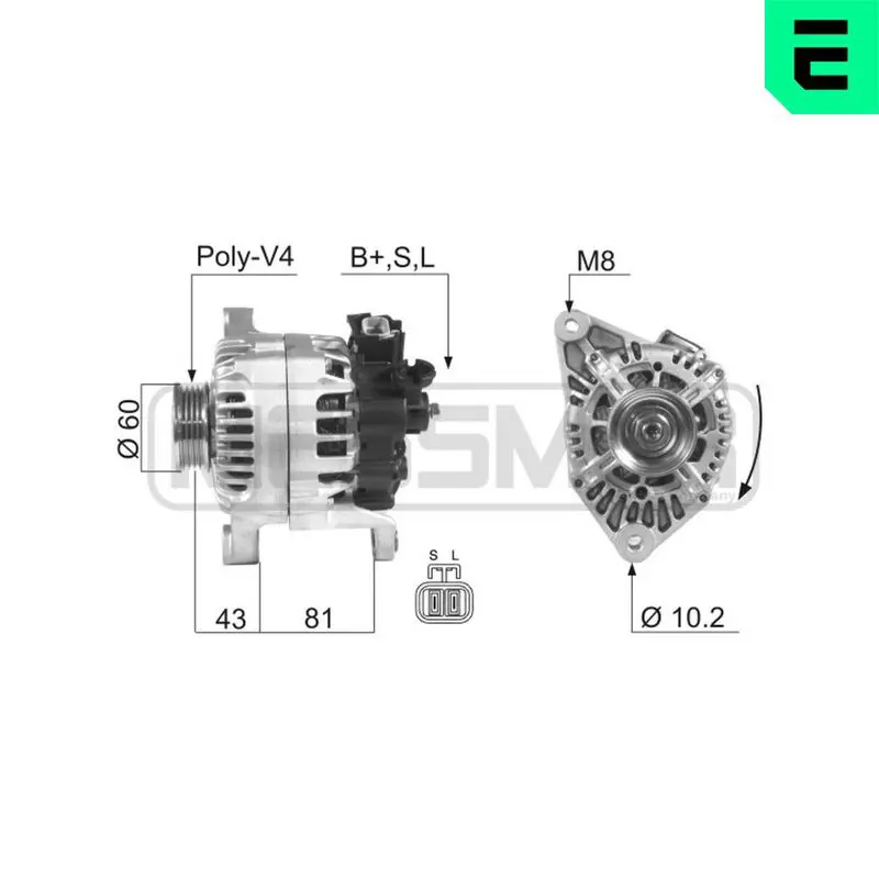 Handler.Part Alternator ERA 210557 1