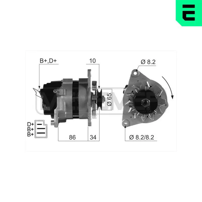 Handler.Part Alternator ERA 210588 1