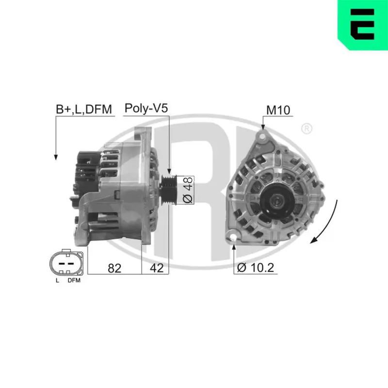 Handler.Part Alternator ERA 210600 1