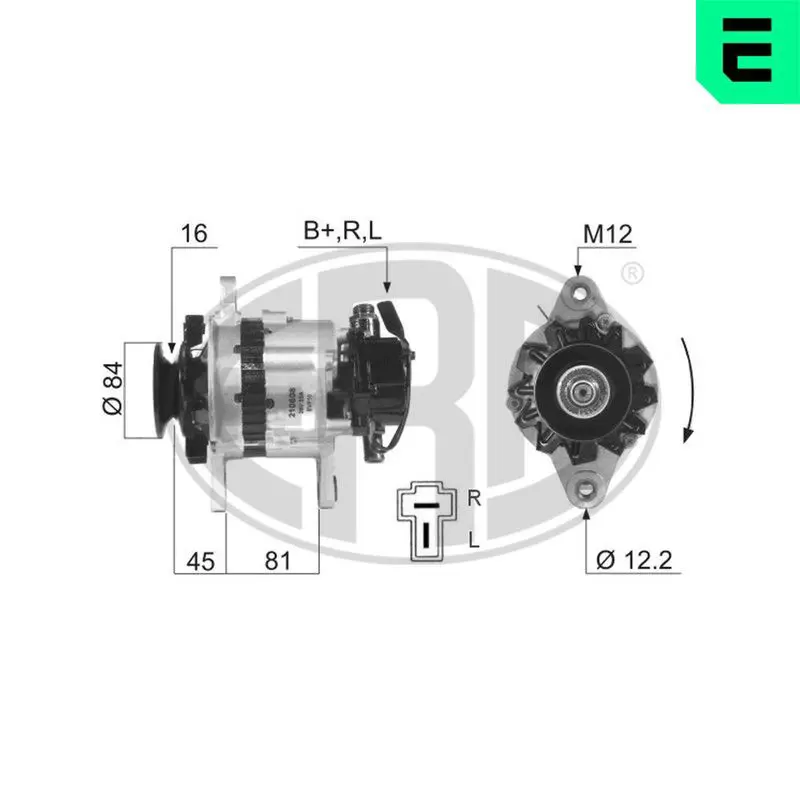 Handler.Part Alternator ERA 210608 1