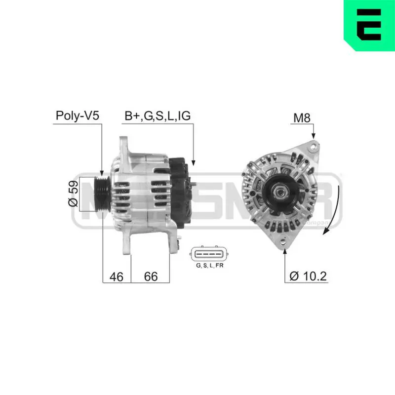 Handler.Part Alternator ERA 210611 1