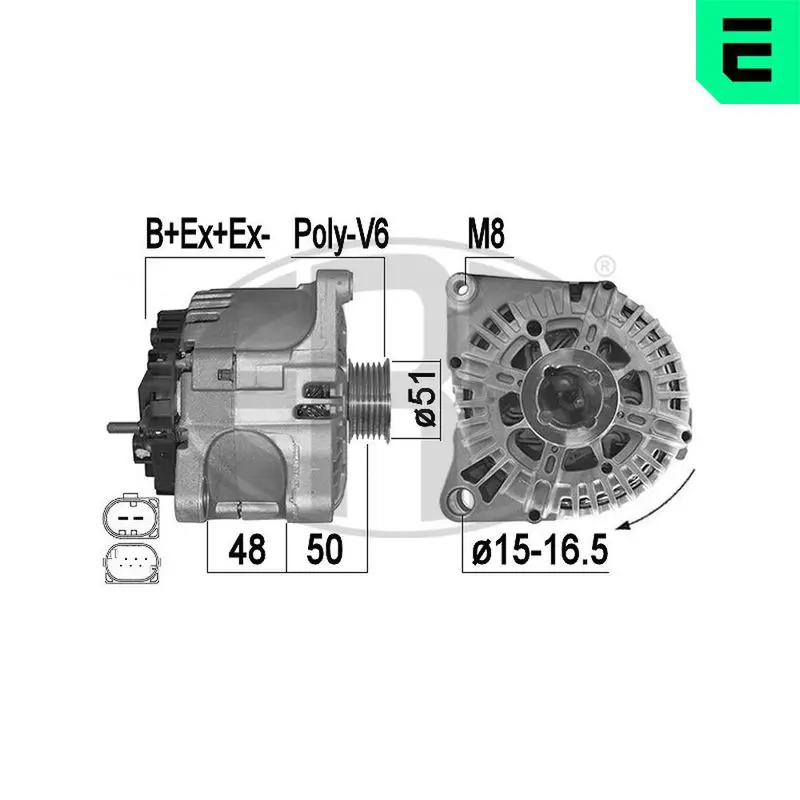 Handler.Part Alternator ERA 210634 1