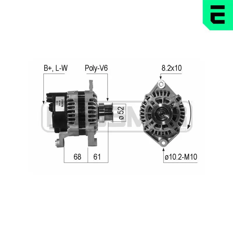 Handler.Part Alternator ERA 210676 1